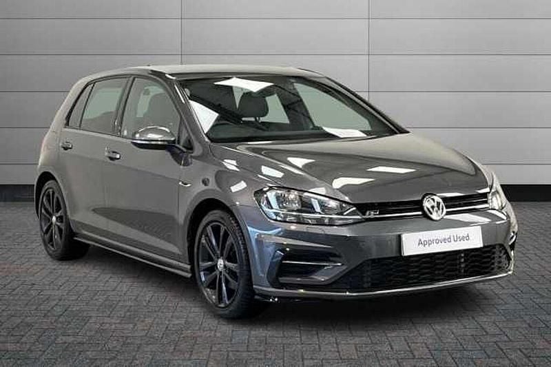 Used VW Golf VII R-line 150 HP (110 kW) 2019 Indium grey Hatchback