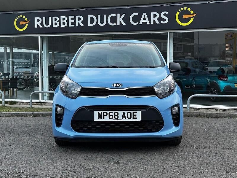Used Kia Picanto 66 HP (48 kW) 2018 Blue Hatchback