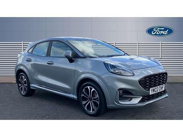 Silver Used 2022 Ford Puma ST-Line SUV | £15,300 (Good price) - Image 1/4