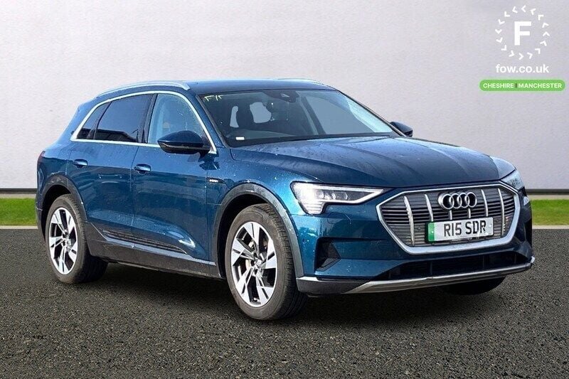 Blue Used 2019 Audi e-tron Advanced SUV | £18,699 (Super price) - Image 1/3