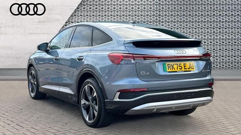 Used Audi Q4 Sportback e-tron S-Line 210 kW (286 HP) 2025 Blue SUV