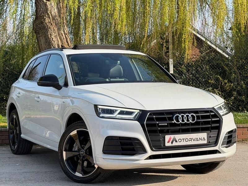 Used Audi Q5 Black Edition 190 HP (139 kW) 2020 White SUV