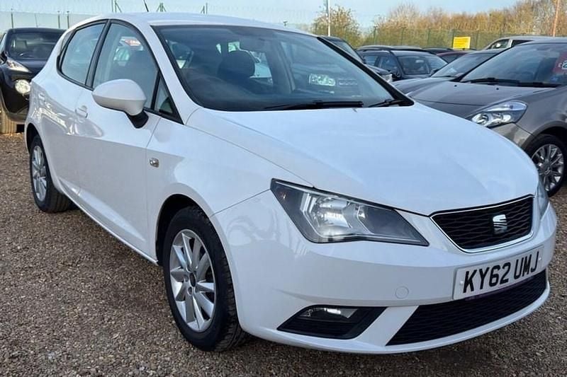 Used Seat Ibiza SE 85 HP (62 kW) 2012 White Hatchback