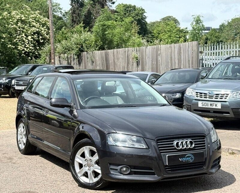 Grey Used 2010 Audi A3 Sportback Hatchback | £4,750 (Good price) - Image 1/4