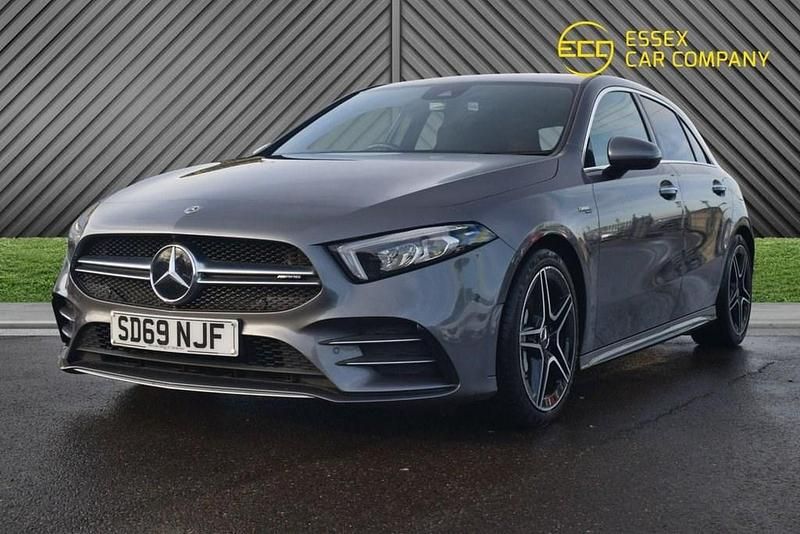 Grey Used 2019 Mercedes A35 AMG Premium Hatchback | £21,995 (Fair price) - Image 1/4