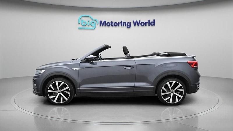 Used VW T-Roc Cabriolet R-line 150 HP (110 kW) 2021 Grey Cabriolet
