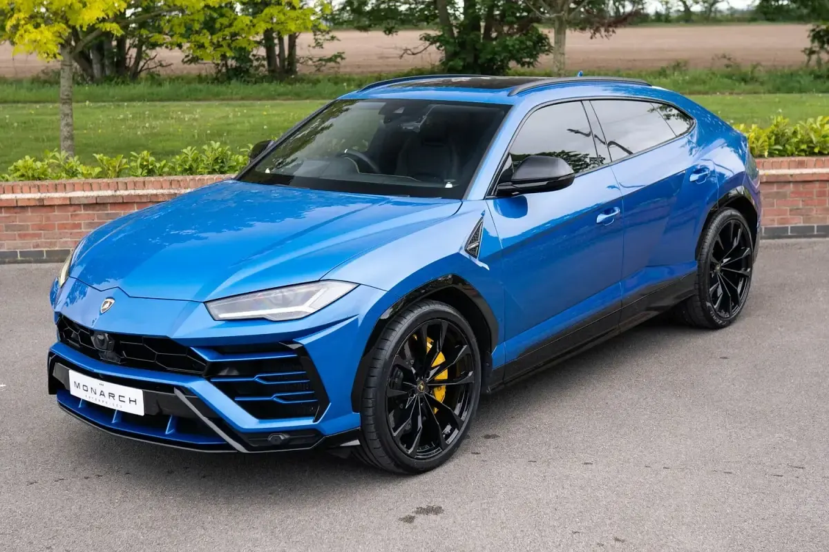 Used Lamborghini Urus 2018 Blue SUV