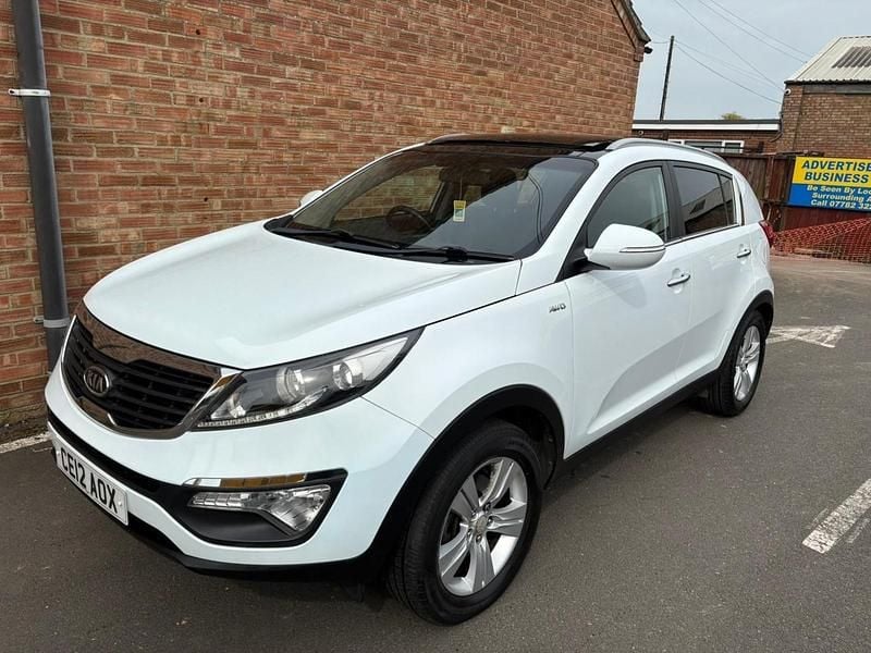Begagnad Kia Sportage 2012 Vit SUV