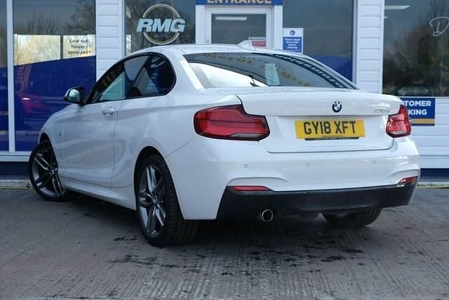 Used BMW 218 M Sport 150 HP (110 kW) 2018 White Coupe
