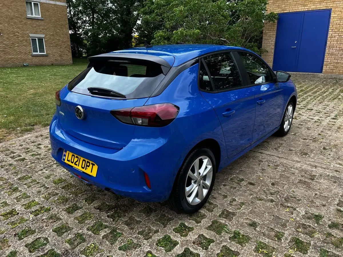 Used Vauxhall Corsa 75 HP (55 kW) 2021 Blue Hatchback