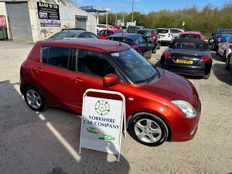 Usado Suzuki Swift GLX 102 HP (75 kW) 2008 Laranja Citadino