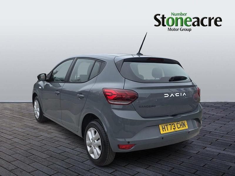 Used Dacia Sandero Expression 100 HP (73 kW) 2023 Grey Hatchback