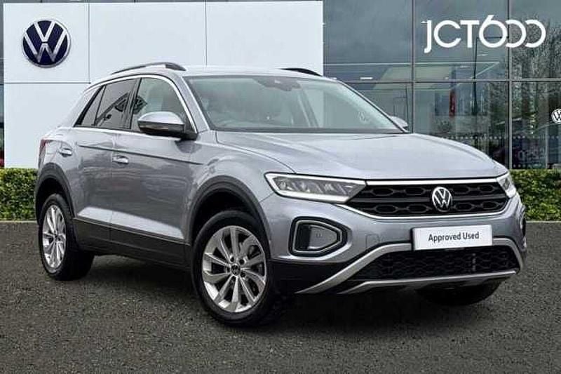 Silver Used 2024 VW T-Roc Match SUV | £23,579 (Fair price) - Image 1/4
