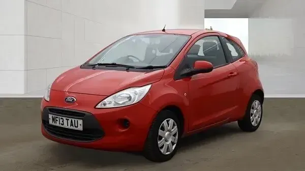 Used Ford Ka S 69 HP (50 kW) 2013 Red Hatchback
