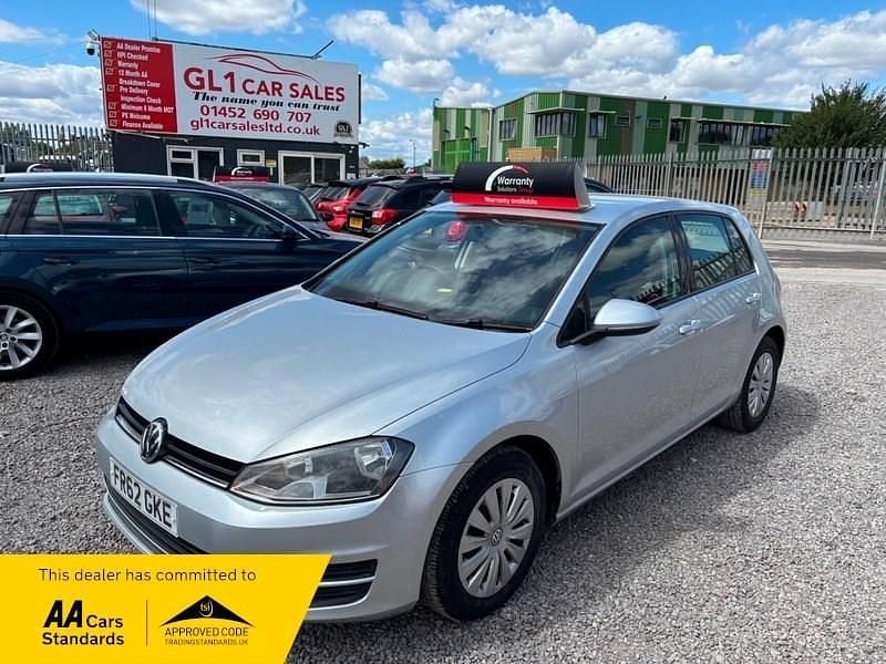 Silver Used 2013 VW Golf VII S Hatchback | £5,910 (Fair price) - Image 1/4