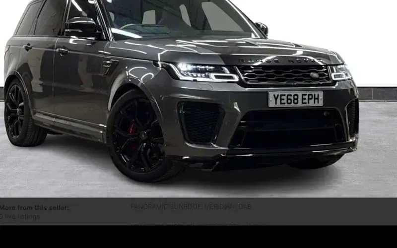 Used Land Rover Range Rover Sport SVR 575 HP (422 kW) 2019 SUV
