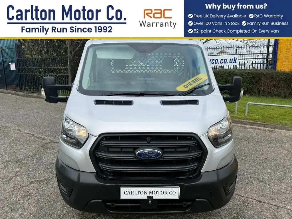 Used Ford Transit 130 HP (95 kW) 2021 Silver Cabriolet
