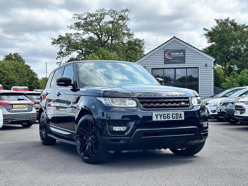 Black Used 2016 Land Rover Range Rover Sport HSE Dynamic SUV | £19,990 (Expensive) - Image 1/4