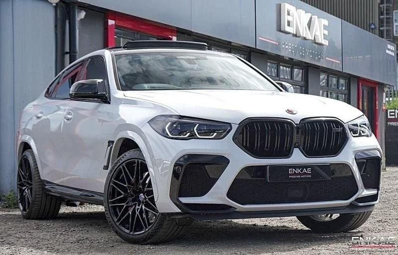 Red Used 2021 BMW X6 Competition Edition SUV | £62,995 (Fair price) - Image 1/4