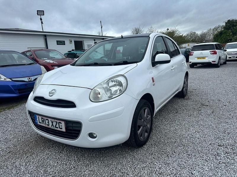 Used Nissan Micra S 98 HP (72 kW) 2013 White Hatchback
