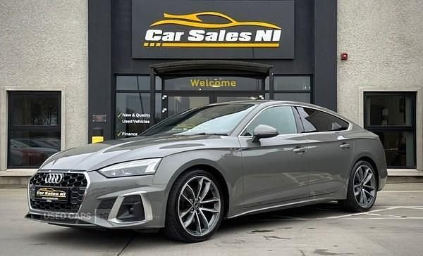 Used Audi A5 S-Line 161 HP (118 kW) 2022 Grey Coupe