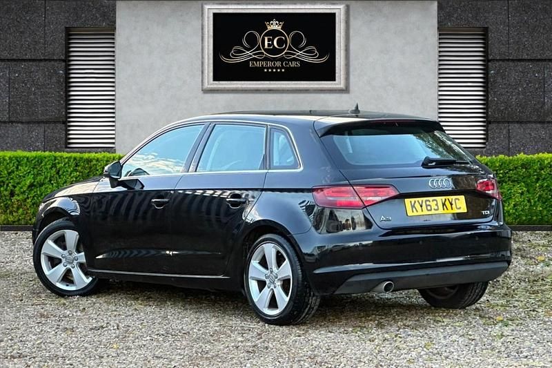 Used Audi A3 Sport 105 HP (77 kW) 2013 Black Hatchback