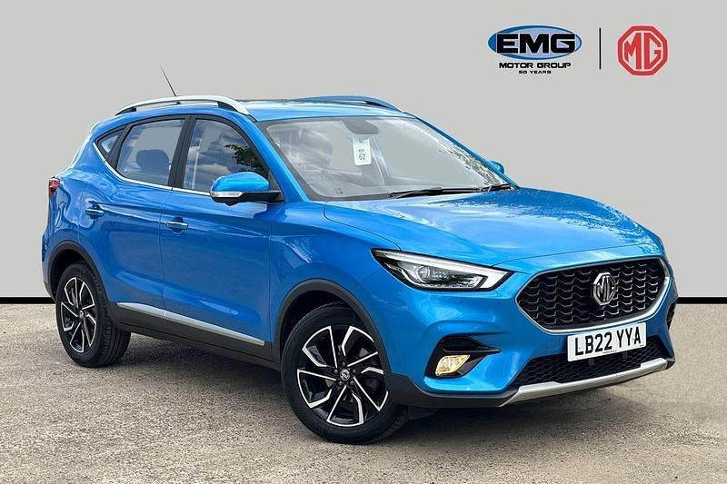 Blue Used 2022 MG ZS Exclusive Sedan | £13,999 (Fair price) - Image 1/3