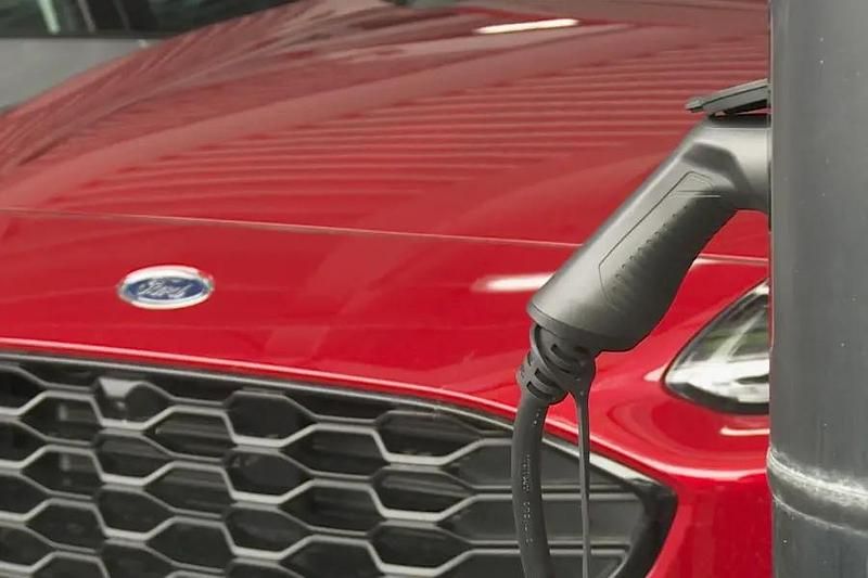 Used Ford Kuga ST-Line X 150 HP (110 kW) 2023 Frozen white (premium paint) SUV