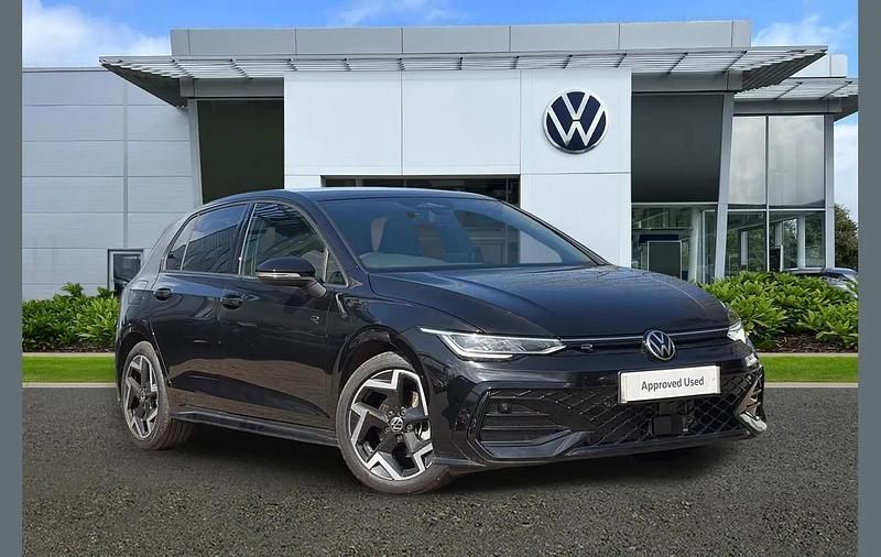 Used VW Golf VIII R-line 150 HP (110 kW) 2025 Black Hatchback