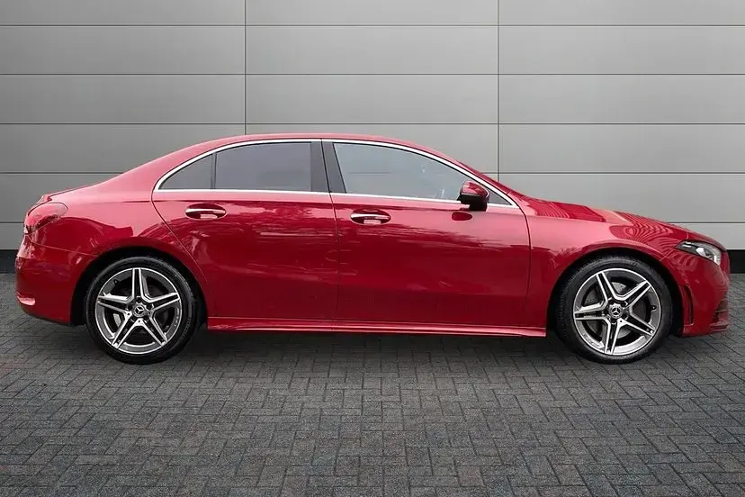 Used Mercedes A220 AMG Line Premium Plus 190 HP (139 kW) 2021 Red Sedan