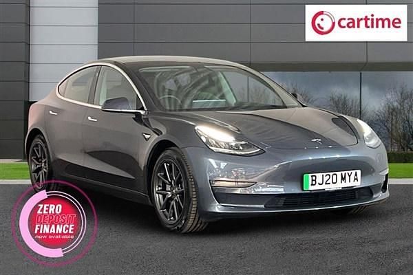 Grey Used 2020 Tesla Model 3 Long Range Sedan | £17,874 (Expensive) - Image 1/4