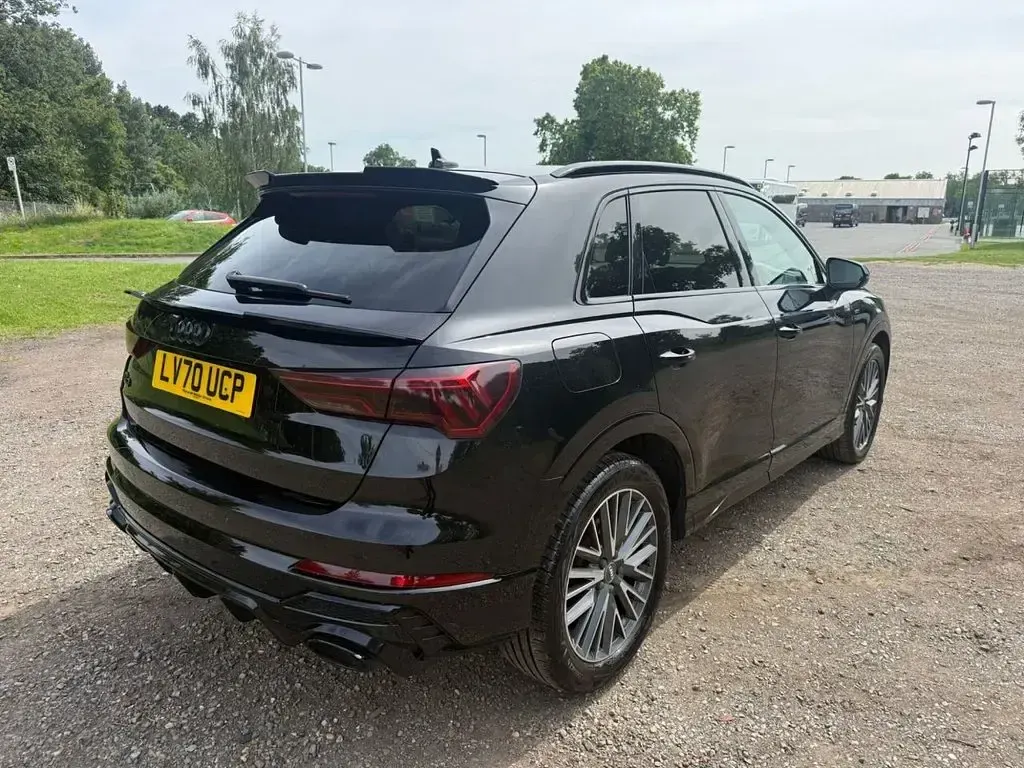 Used Audi Q3 S-Line 150 HP (110 kW) 2020 Black SUV