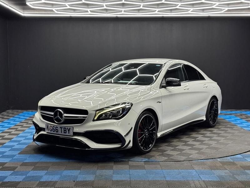 Used Mercedes CLA45 AMG 2016 White Sedan