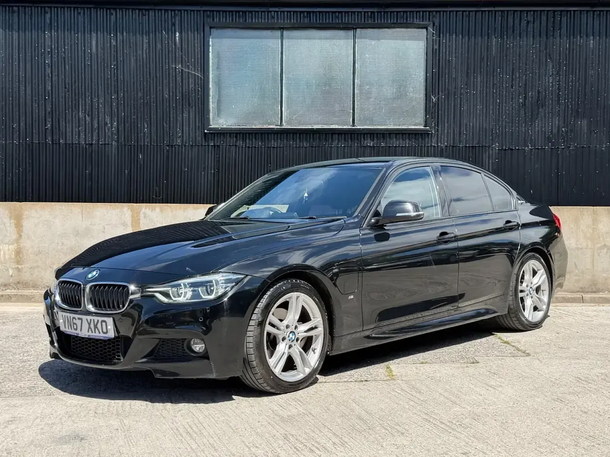 Used BMW 330e M Sport 2017 Black Sedan