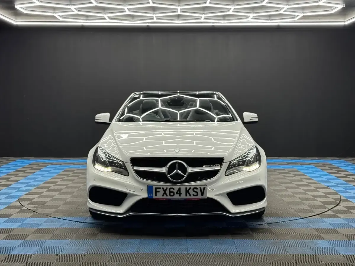 Used Mercedes E220 AMG 2014 White Cabriolet