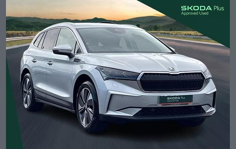 Silver Used 2024 Skoda Enyaq iV SUV | £28,434 (Super price) - Image 1/4