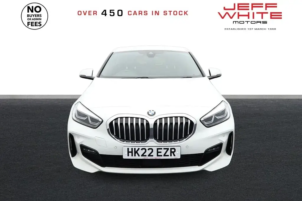 Used BMW 118 M Sport 136 HP (100 kW) 2022 White Hatchback