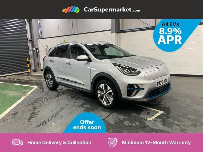 Silver Used 2020 Kia e-Niro 4 SUV | £11,676 (Fair price) - Image 1/3