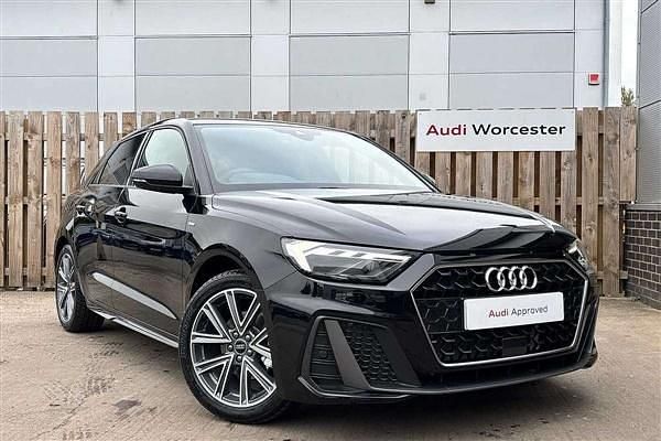 Mythos black metallic New 2025 Audi A1 S-Line Hatchback | £27,890 (Fair price) - Image 1/4