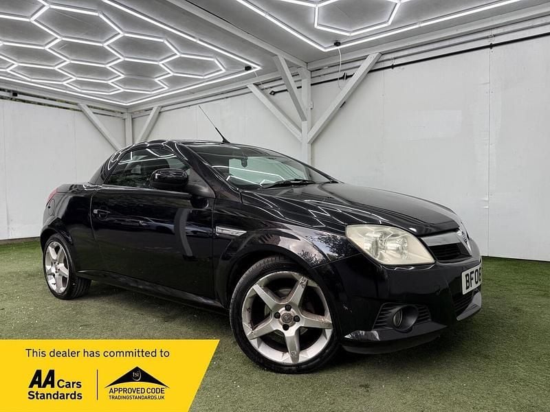 Used Vauxhall Tigra 2008 Black Cabriolet