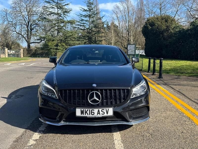 Used Mercedes CLS220 AMG Line Premium 177 HP (130 kW) 2016 Black Coupe