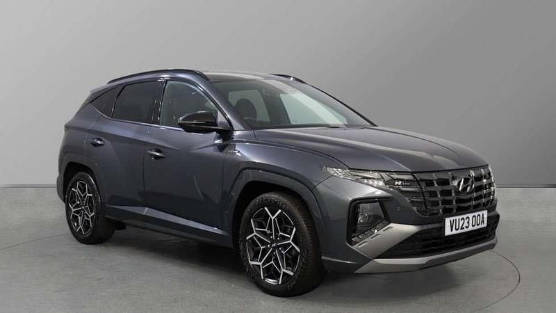 Grey Used 2023 Hyundai Tucson N Line SUV | £25,215 (A bit pricey) - Image 1/4
