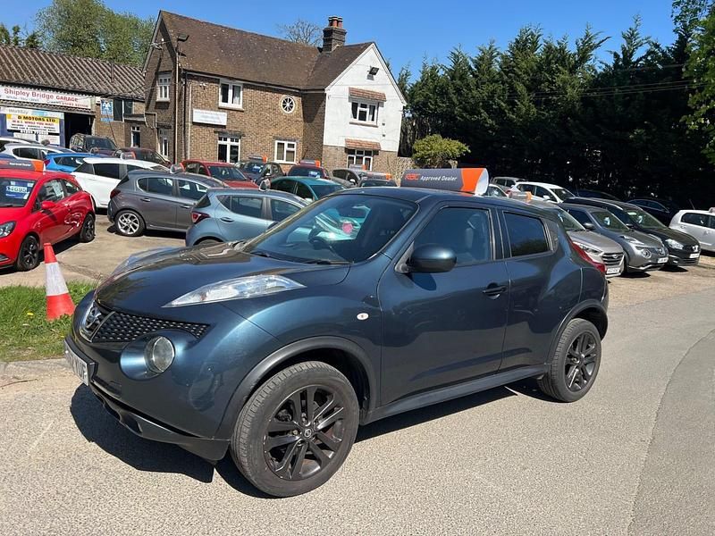 Używany Nissan Juke Tekna 2013 Niebieski SUV
