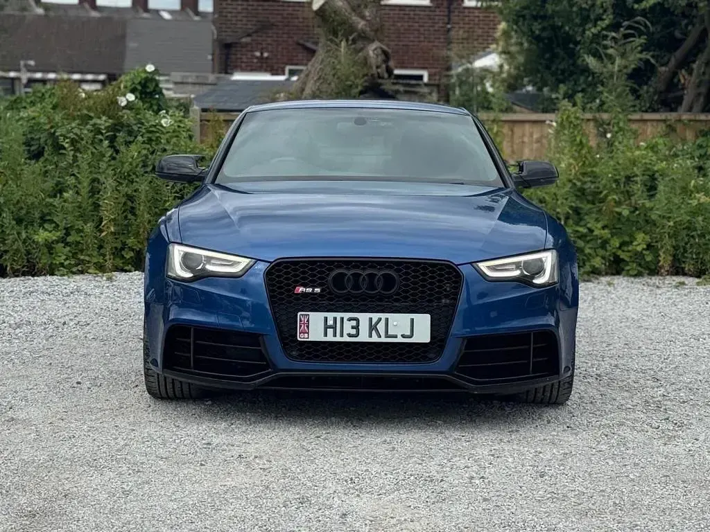 Used Audi RS5 Advanced 450 HP (330 kW) 2013 Blue Coupe