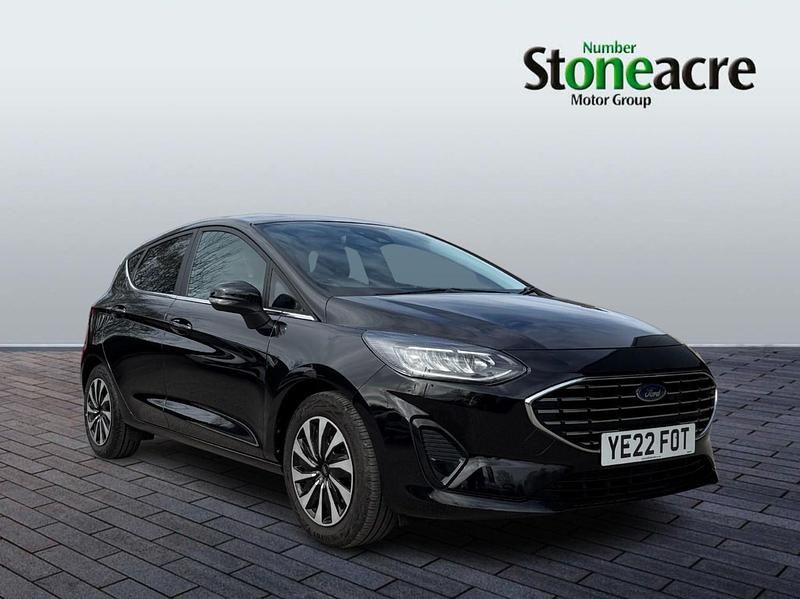 Used Ford Fiesta Titanium 99 HP (72 kW) 2022 Black Hatchback