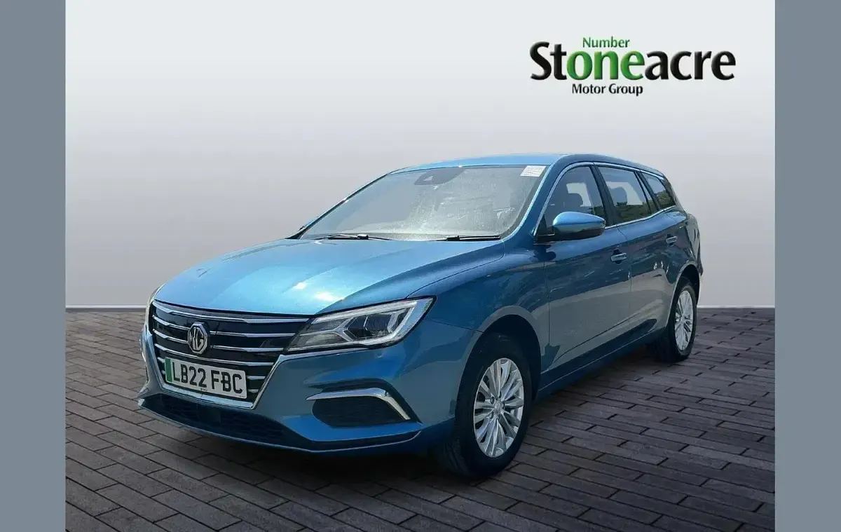 Used MG MG5 EV Excite 113 kW (154 HP) 2022 Blue Estate