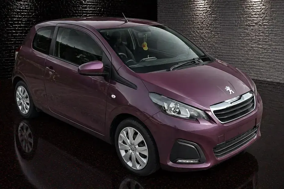 Begagnad Peugeot 108 Active 2016 Lila Halvkombi