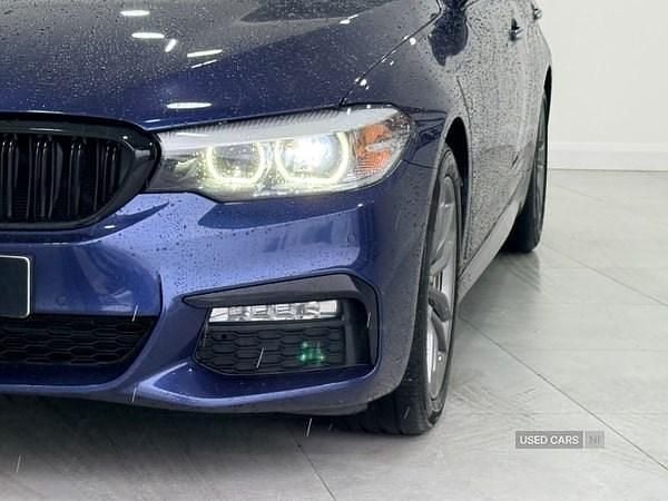 Used BMW 520 M Sport 2018 Blue Sedan
