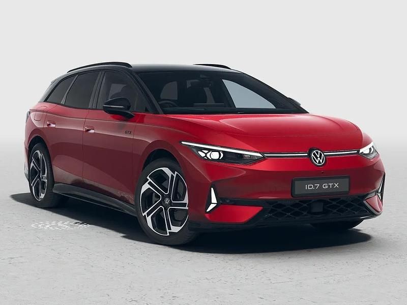 Red New 2025 VW ID.7 GTX Sedan | £57,990 - Image 1/4