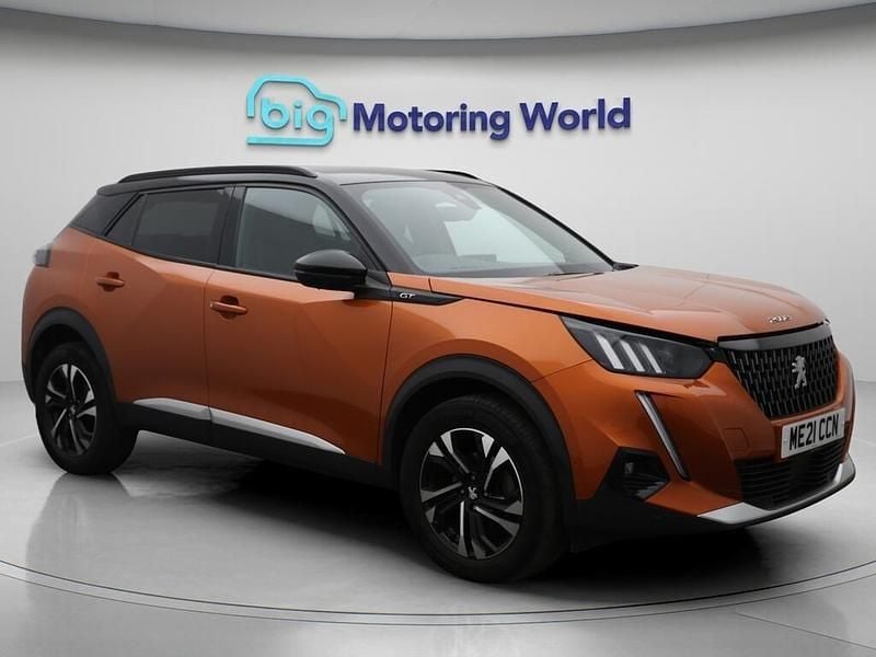 Orange Used 2021 Peugeot 2008 GT SUV | £13,644 (Good price) - Image 1/4